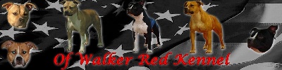 of Walker red kennel